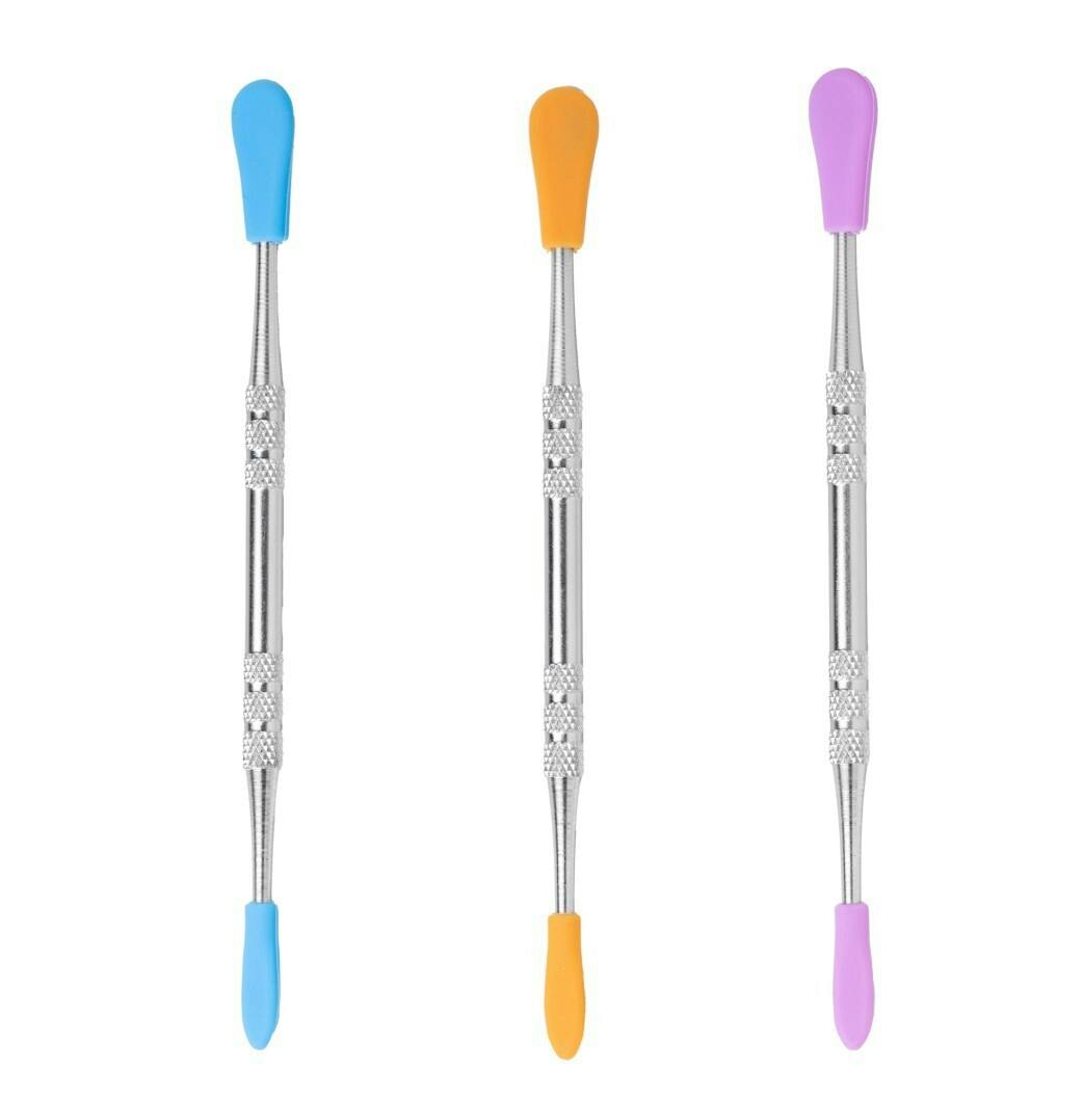 Dab Tools-Metal Dabber with Silicone Tips