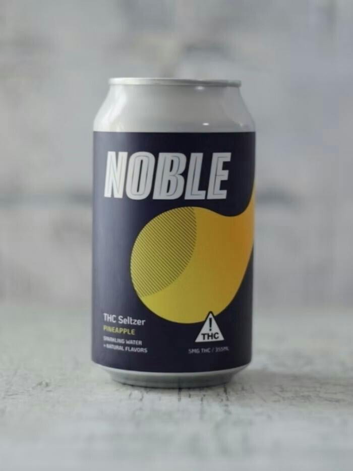 Noble Labs | Pineapple THC Seltzer - 10 mg at Herbal Alchemy
