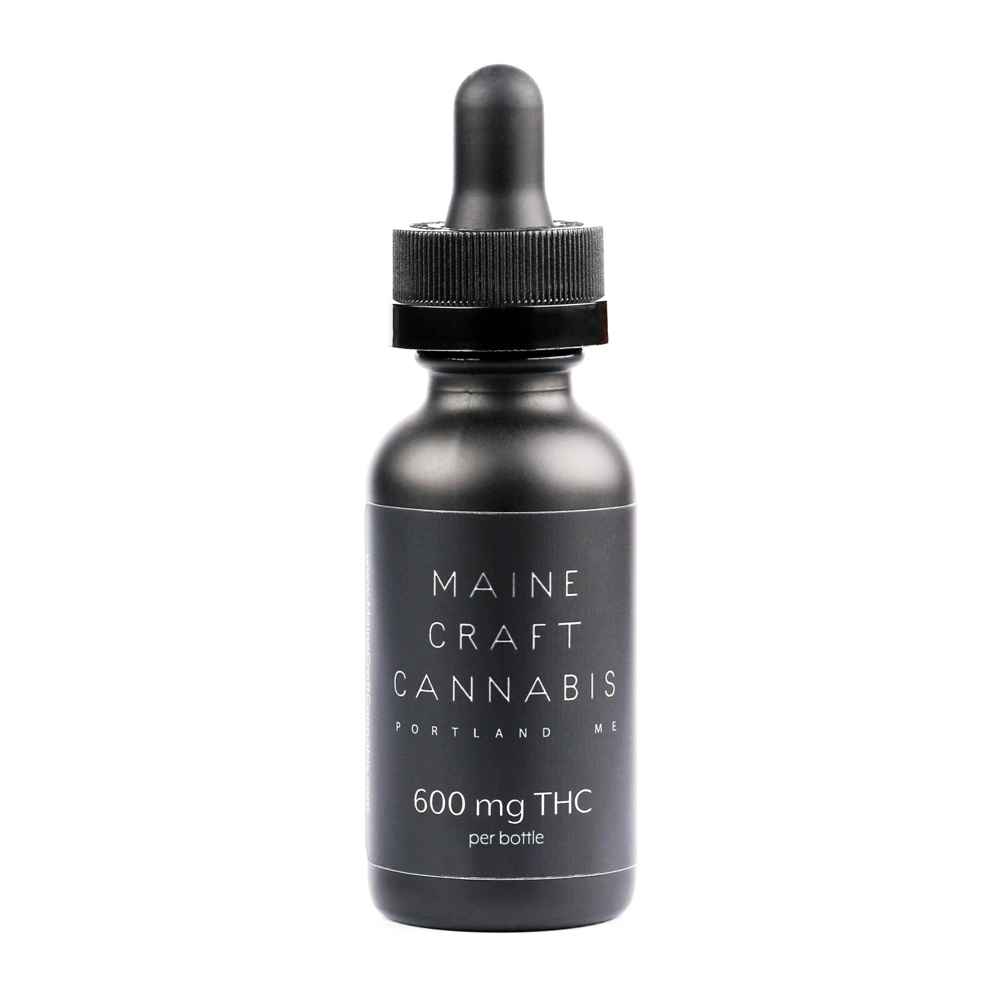 Maine Craft Cannabis Kiwi Tincture (PLAIN) 600mg at Hill & Bog Cannabis Company