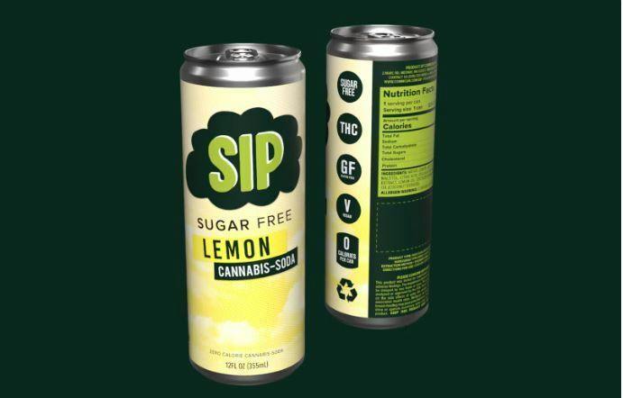 SIP - Lemon Soda (H) 5mg Sugar Free Beverage at DDM Cannabis | Blackstone, MA Dispensary