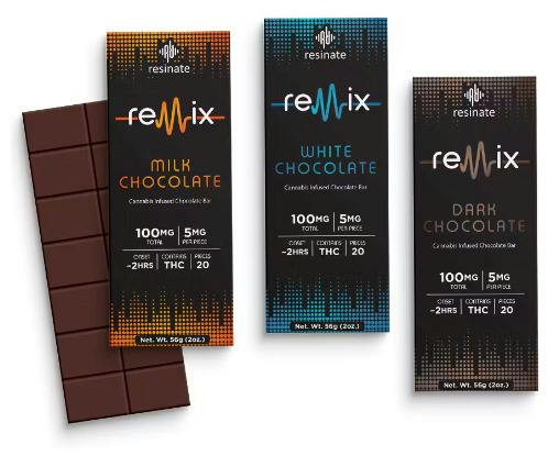 Remix - Cookie Dough 100mg Bar (S) Live Resin