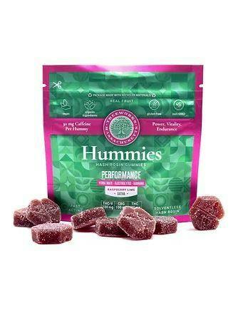 HUMMIES - Performance Raspberry Lime (S) 100mg Gummies