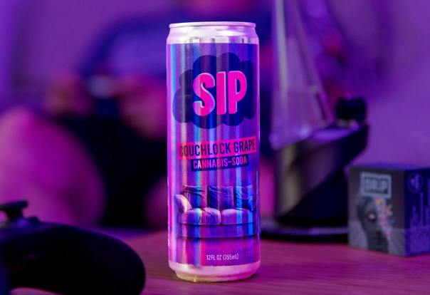 SIP - Couchlock Grape (I) 5mg Soda at DDM Cannabis | Blackstone, MA Dispensary