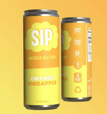 SIP - Orange Pineapple (S) 5mg Seltzer at DDM Cannabis | Blackstone, MA Dispensary