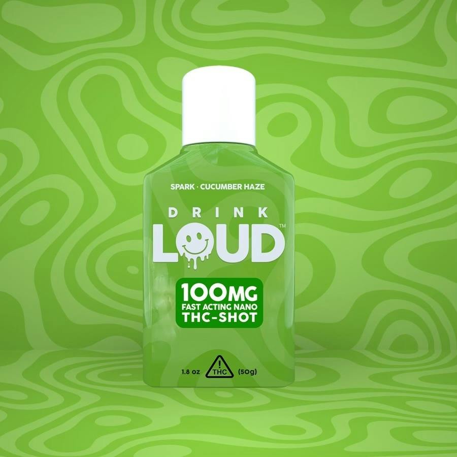 DRINK LOUD - Cucumber Haze 100mg - Nano Shot