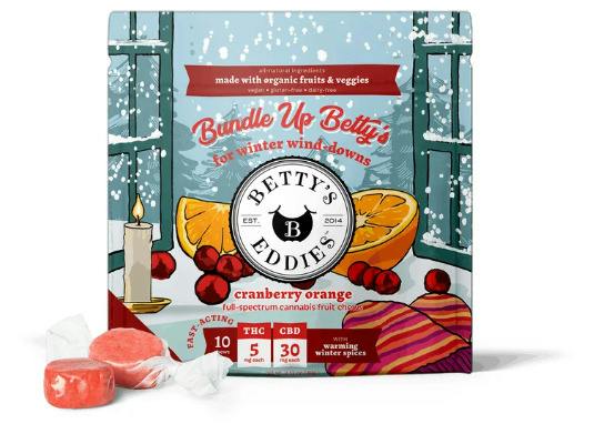 BETTY'S - Cranberry Orange 10pk Fruit Chews