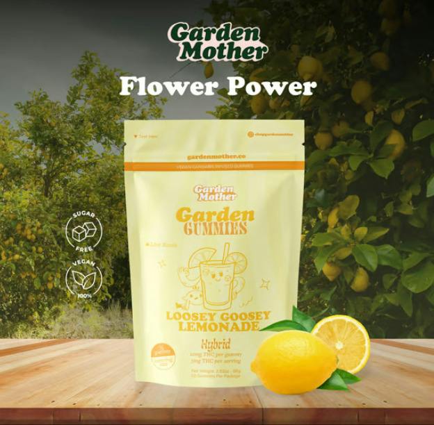GARDEN GUMMIES - Lemonade (H) 20pk 100mg Live Rosin Sugar Free Gummies