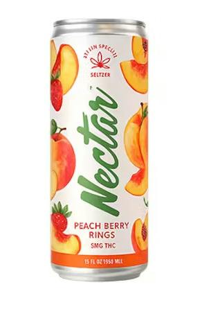 Nectar - Peach Berry Rings (H) 5mg Seltzer at DDM Cannabis | Blackstone, MA Dispensary