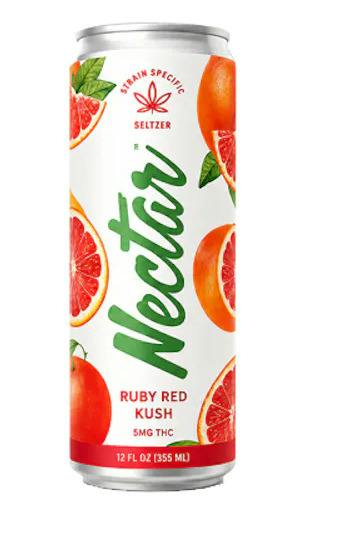 Nectar - Ruby Red Kush (H) 5mg Seltzer at DDM Cannabis | Blackstone, MA Dispensary