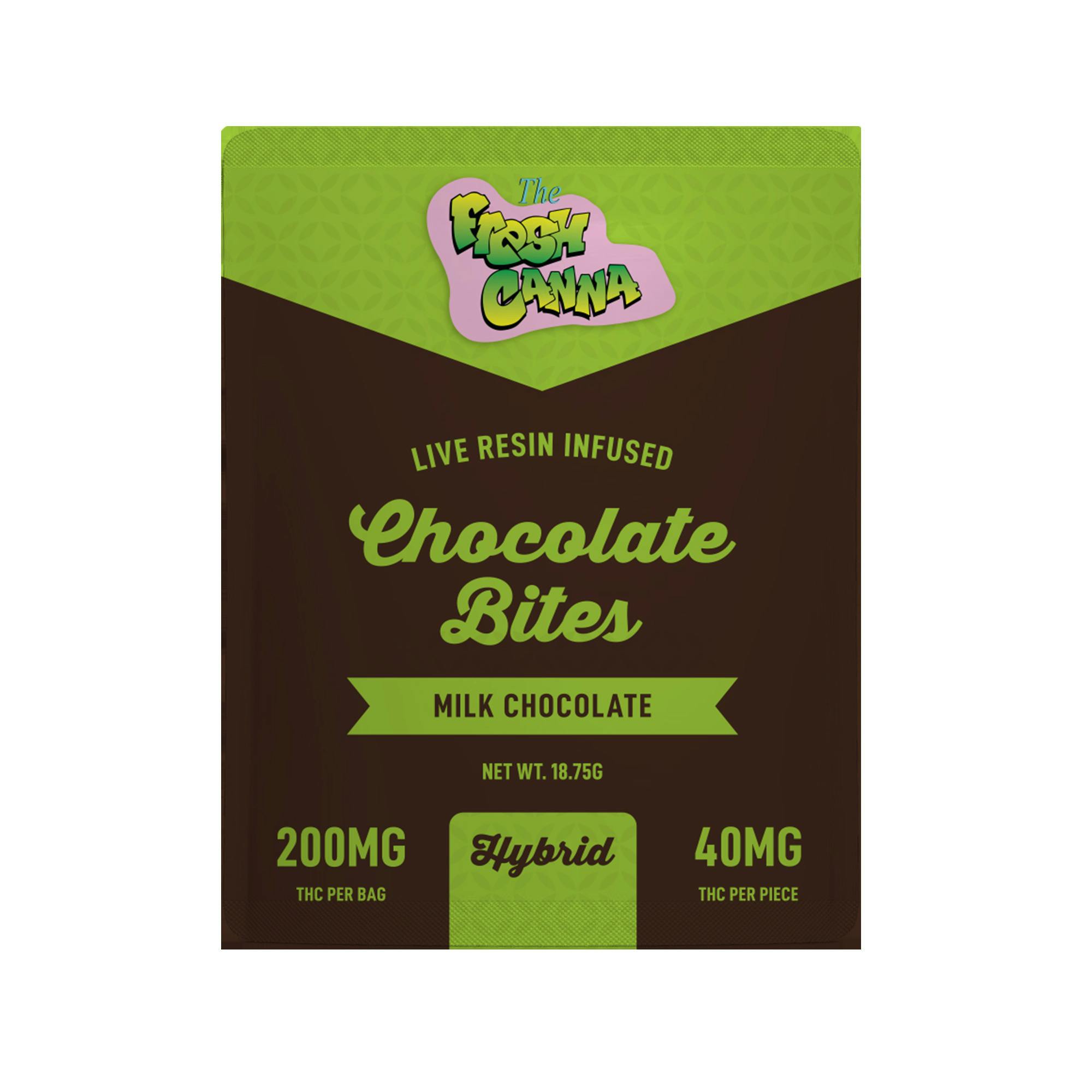 Fresh Canna - Milk Chocolate Bites