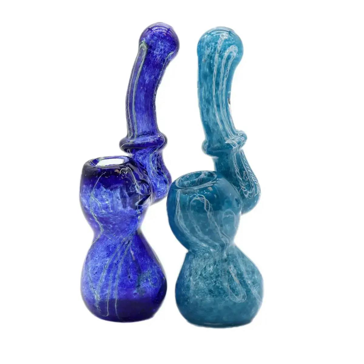 5.5" Curly Stripe Bubbler
