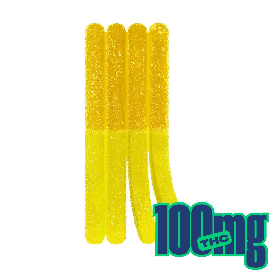 Sour Mango Haze Live Rosin Gummies | 10-Pack | Olli StikiStix