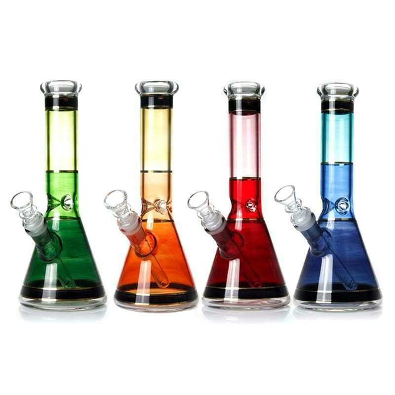 Gold Line Beaker - 8"