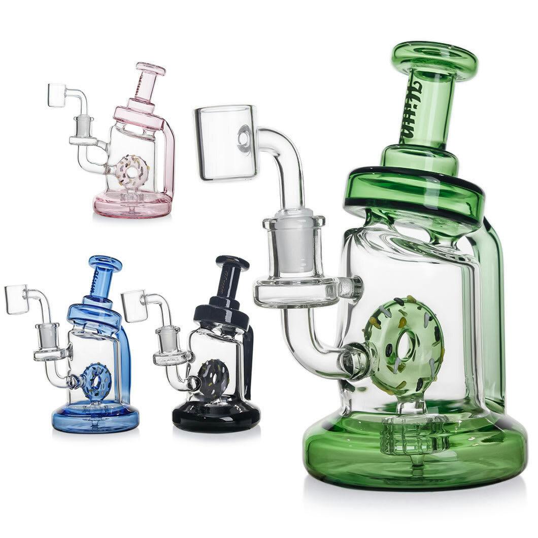 Doughnut and Showerhead Perc Dab Rig