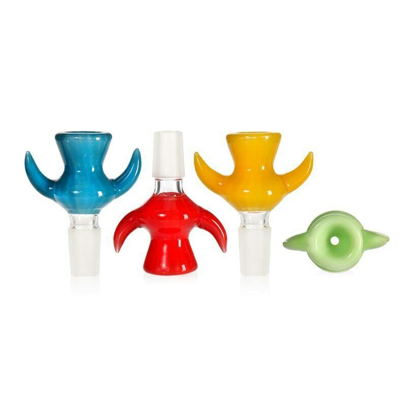 Solid Colour Double Horn Bowl