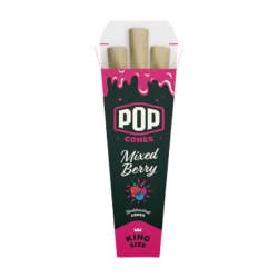 Mixed Berry Flavour Popping Pre-Rolled Cones