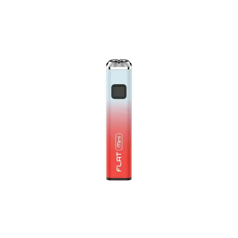 Yocan Flat Mini Vape Battery - Red/Teal