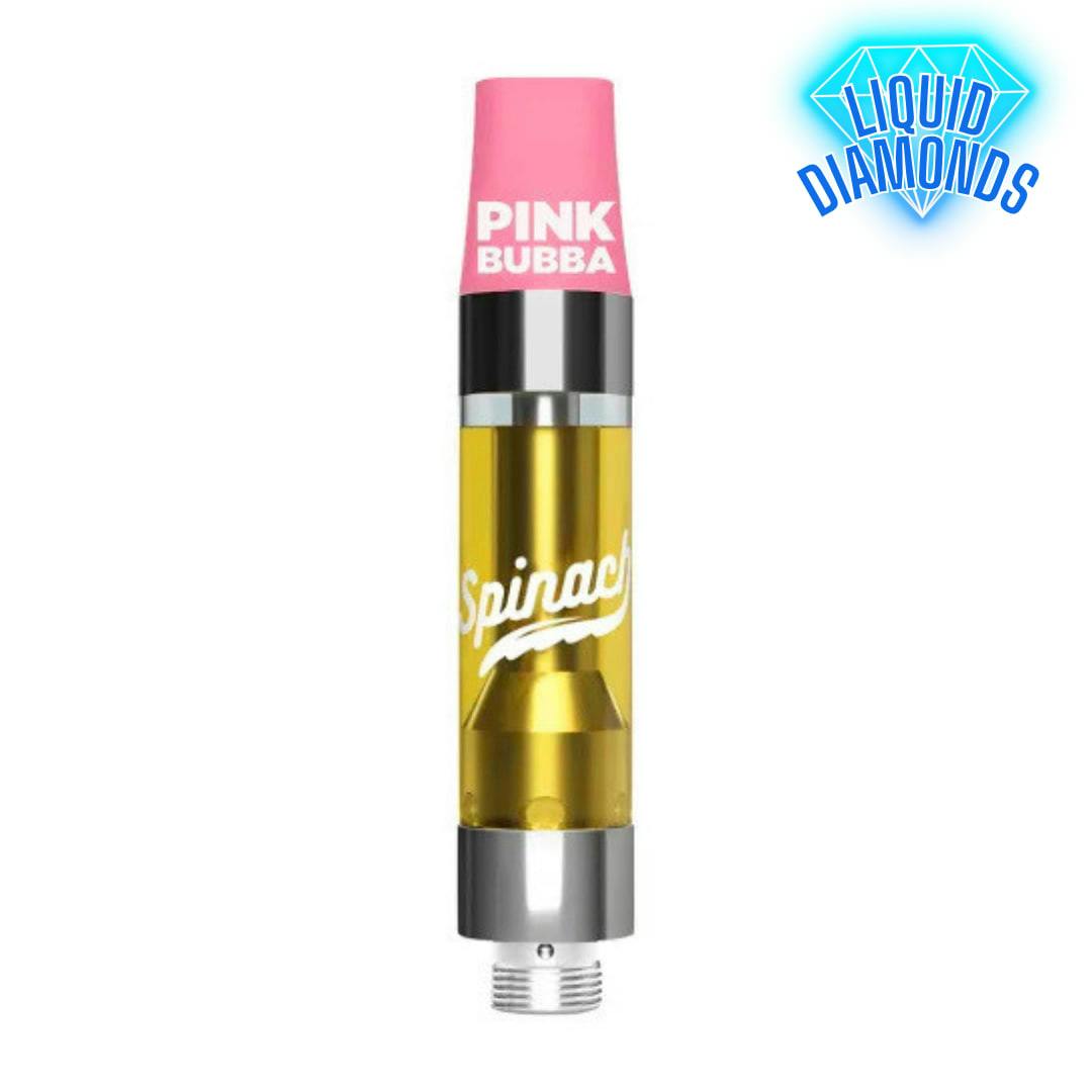 Pink Bubba Liquid Diamonds Vape Cartridge | 1g | Spinach