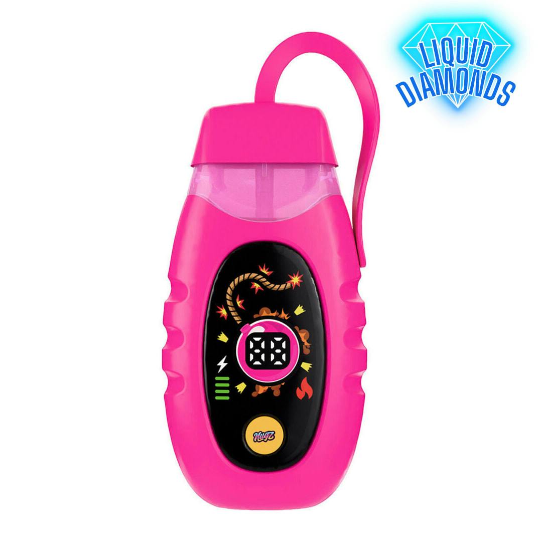 Pink Berry Rush Liquid Diamond Flavour Bomb Disposable | 0.95g | Nugz
