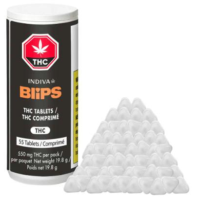 THC Tablets | 55 Caps | Indiva Blips