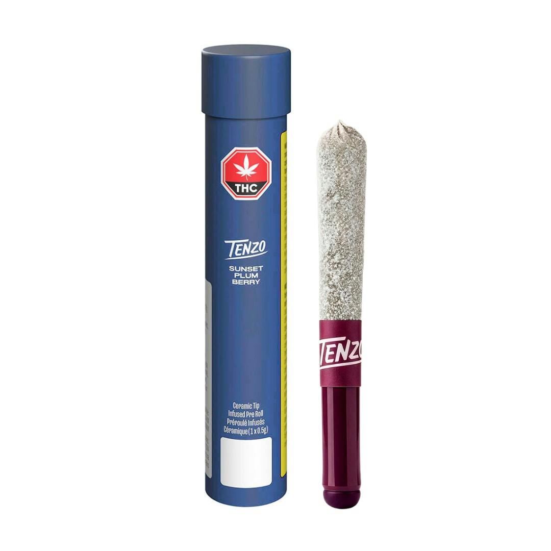 Sunset Plum Berry Ceramic Tip Infused | 1x0.5g | Tenzo