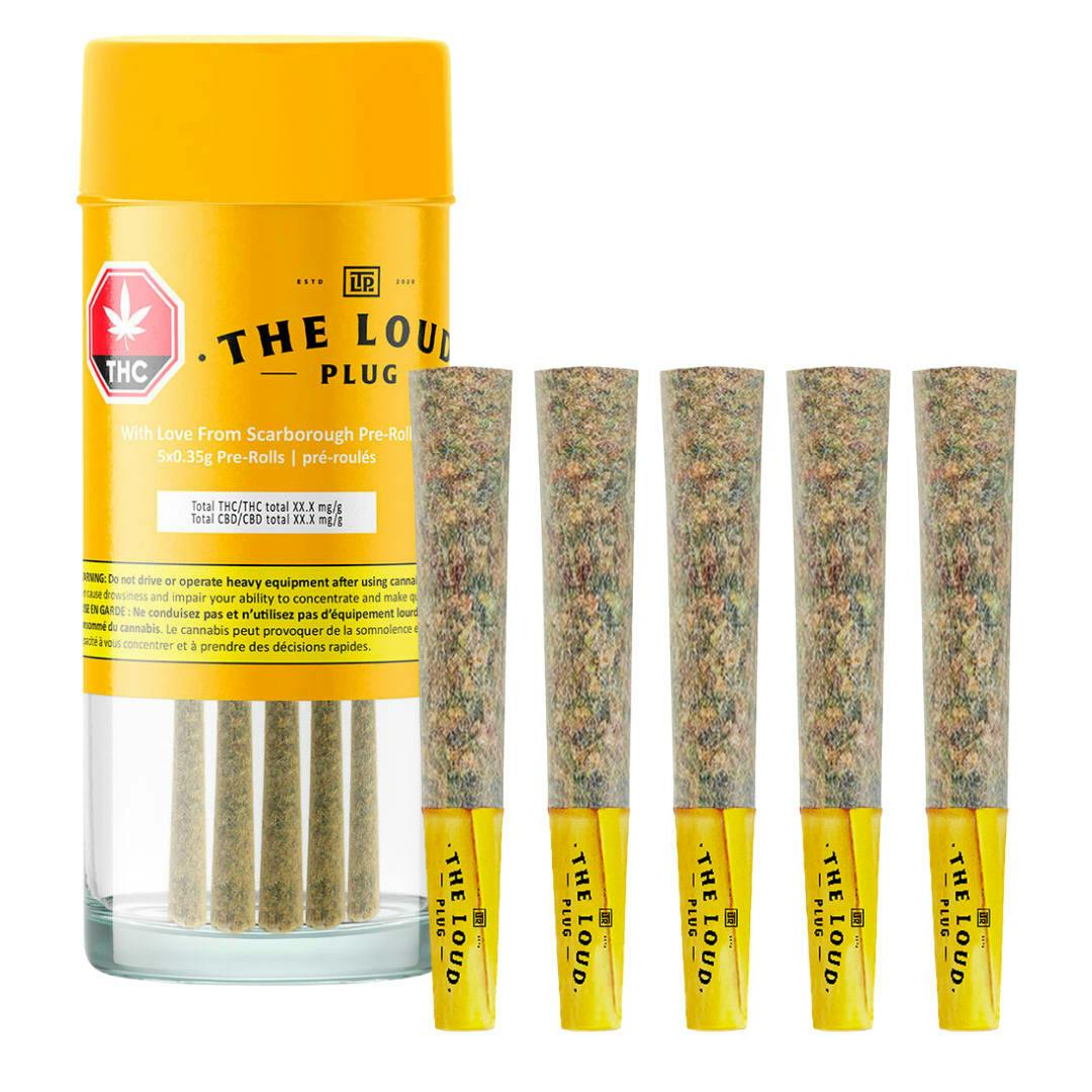 With Love From Scarbourough | 5x0.35g | The Loud Plug
