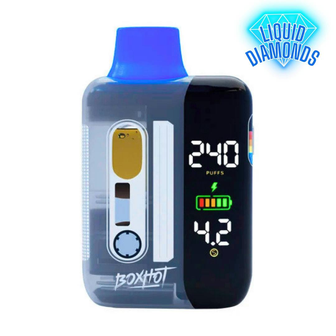 Blue Razz Lemonade Liquid Diamond Charged AIl-In-One Vape | 1g | Boxhot