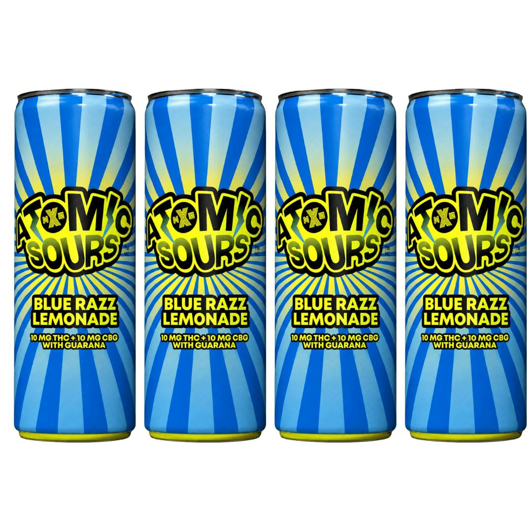 Blue Razz Lemonade | 4x355ml | XMG Atomic Sours