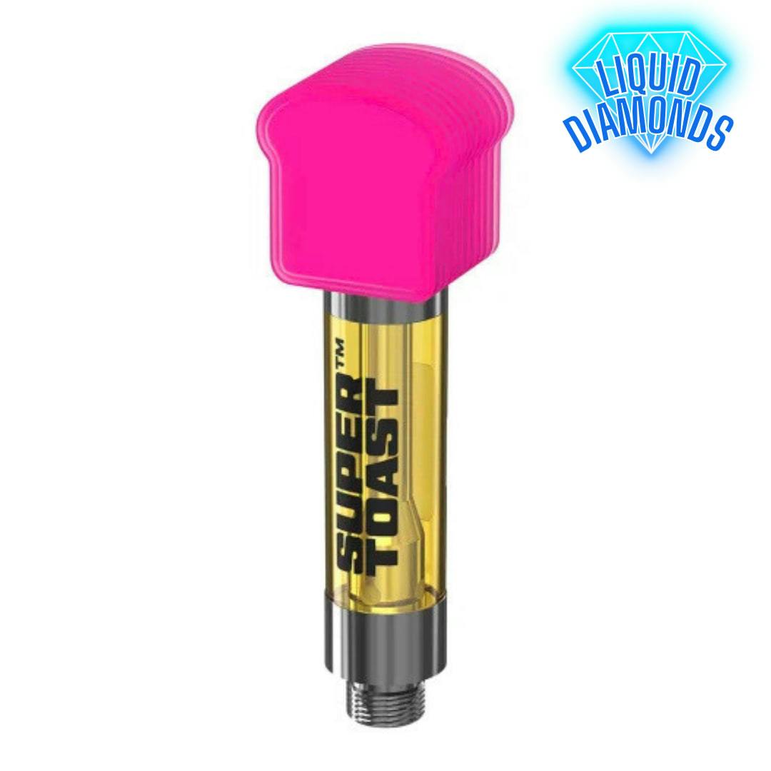 Strawberry Ice Liquid Diamonds Vape Cartridge | 1g | Super Toast