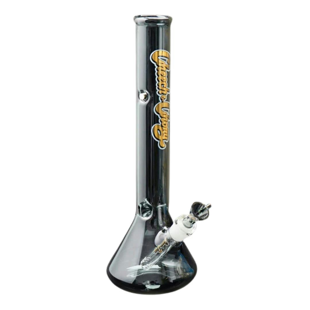 Sargent Stadanko Beaker w/ Lighter Magnet - 14" Smoke