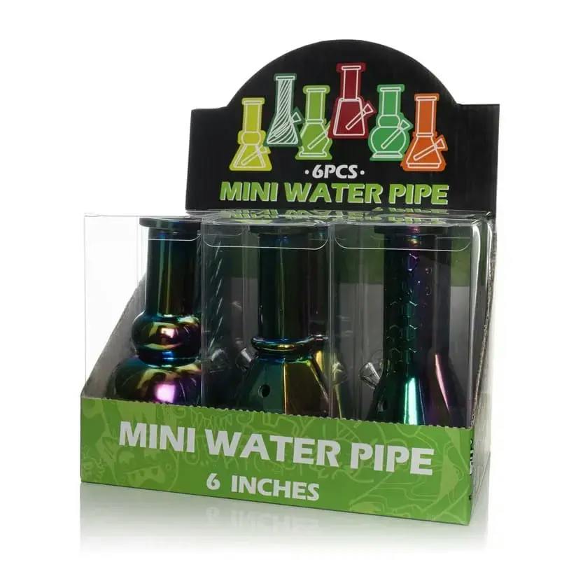 Electroplated Mini Water Pipe - 6"