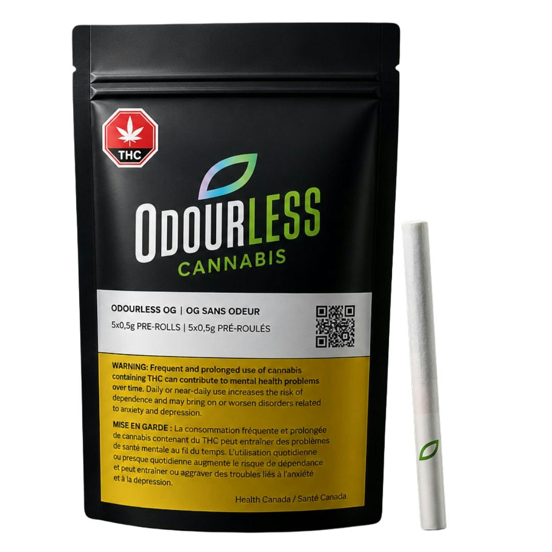 Odourless OG | 5x0.5g | Odourless Cannabis