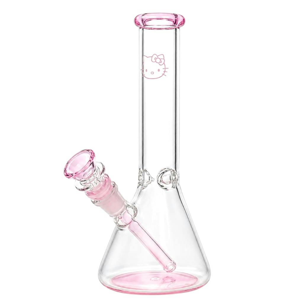 Clear Kitty Bong - 10"