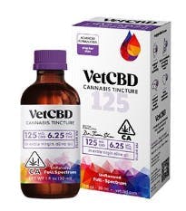 VetCBD, Regular Strength 20:1 Tincture, 125mg, 1oz