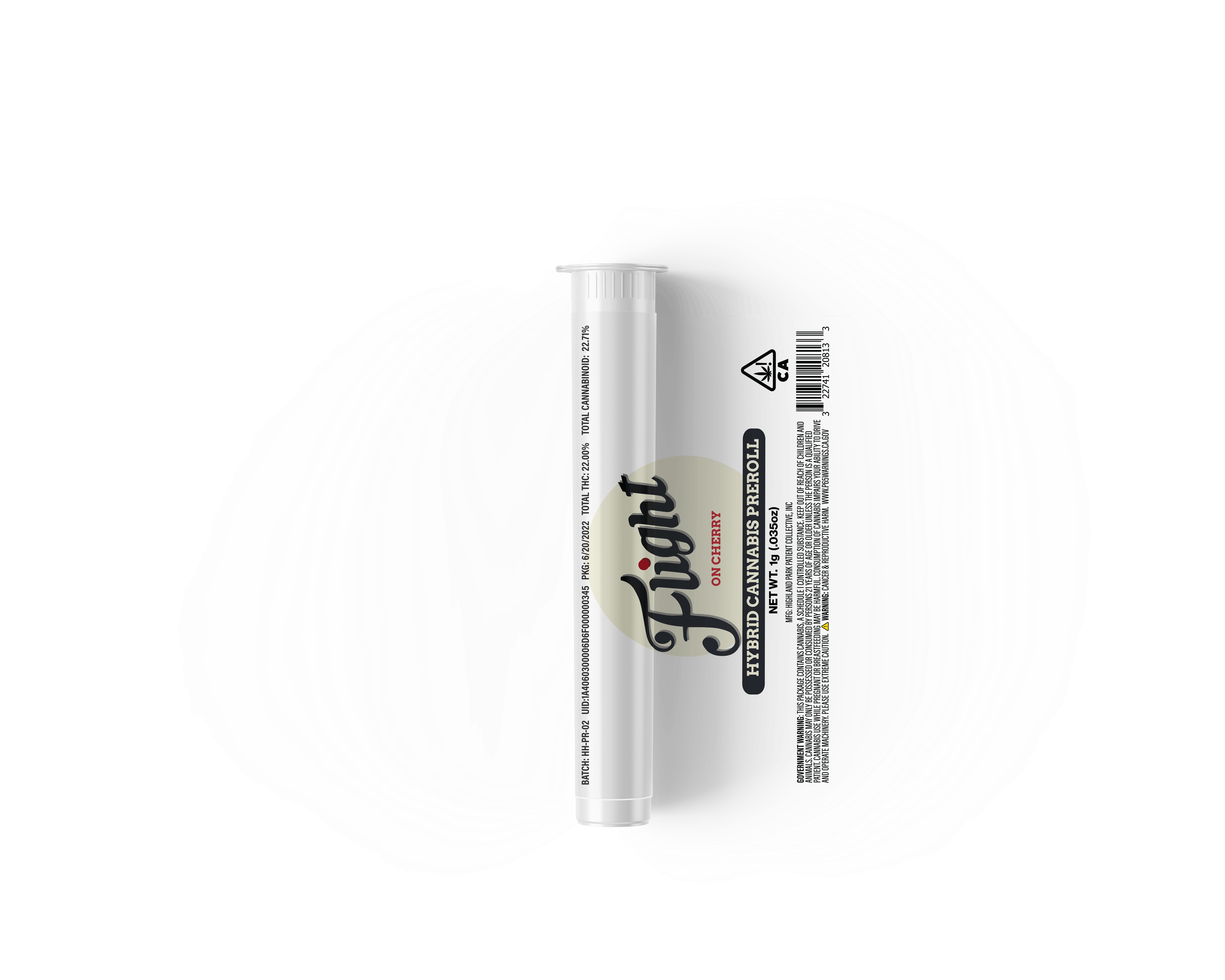 Flight On Cherry - Hybrid - 1g House Pre-Roll - Retail