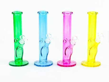 LuvBuds - 021 -10" SirEEL Vibrant Tube Bong with Flower Bowl - Retail