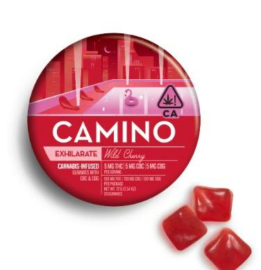 Exhilarate | Wild Cherry THC:CBC:CBG 1:1:1 Gummies | 100mg | 20ct | 5mg/ea
