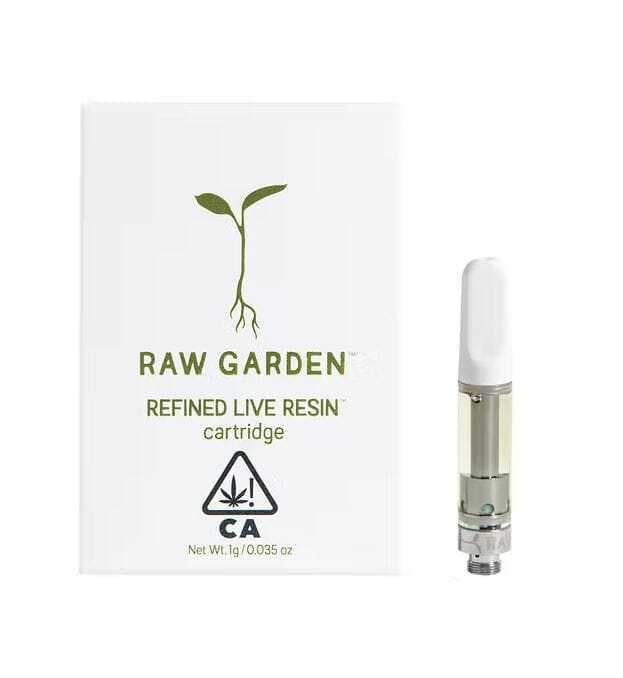 Raw Garden - ? Kimbo Cookies (IH) 1g - Refined Live Resin Cartridge - Retail