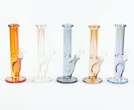 LuvBuds - 020 -10" SirEEL Iridized Illusion Bong with Flower Bowl - Retail