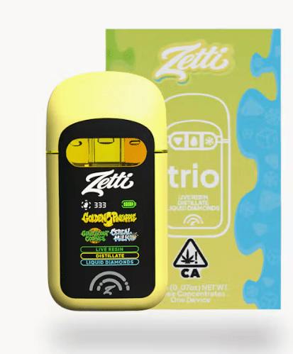 Zetti - Golden Pineapple x GSC x Cereal Milk (I) 1.25g Trio All-In-One - Retail