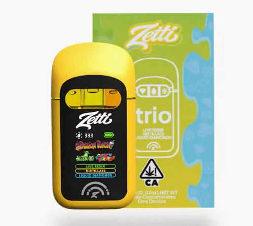 Zetti - Passion Punch x Alien OG xCrunch Berries (I) 1.25g Trio All-In-One - Retail