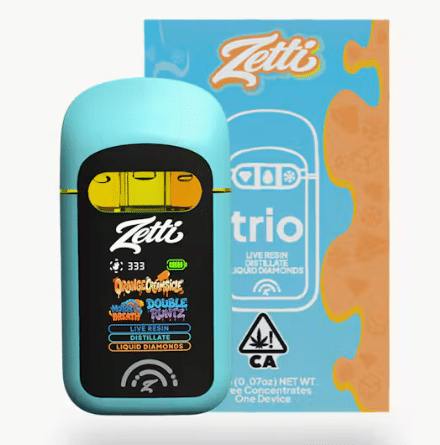 Zetti - Orange Creamsicle x Motor Breath x Double Runtz (I) 1.25g Trio All-In-One - Retail