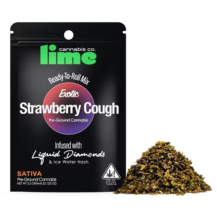 Lime — Ready To Roll Exotic Strawberry Cough