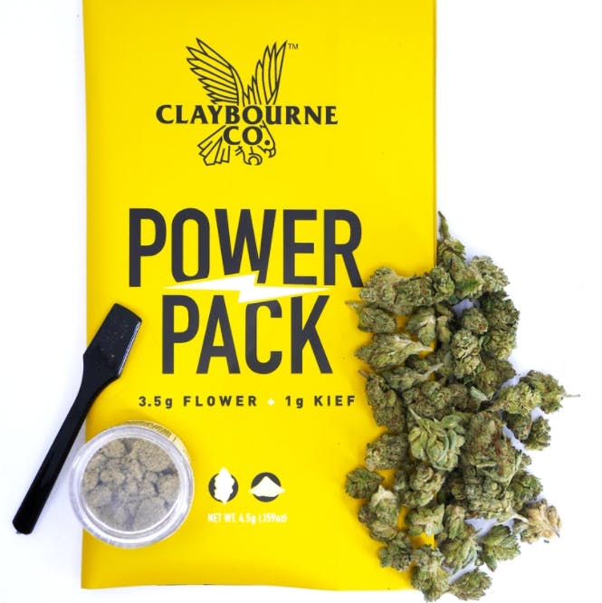 Claybourne Power Pack — Kush Mints X Crunch Berries Kief