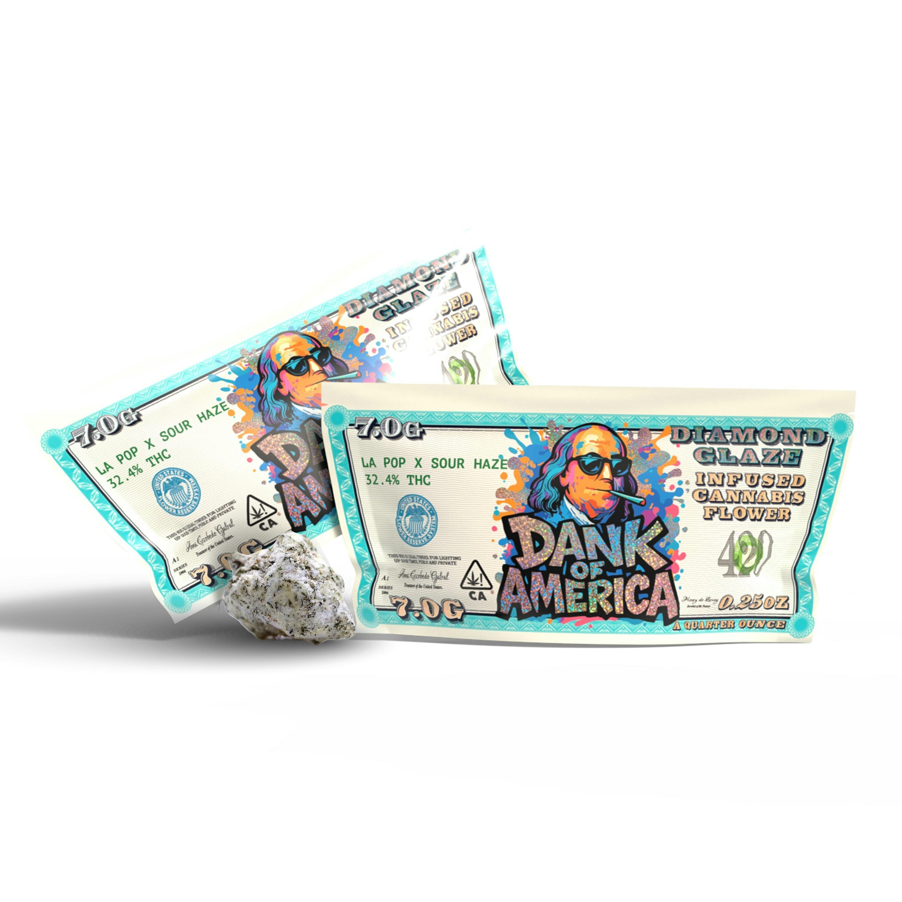 Dank of America Infused Flower Fort Knox Frost 7g