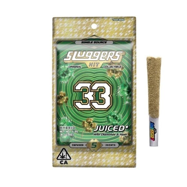 SLUGGERS HIT - — 33 . 5-PK