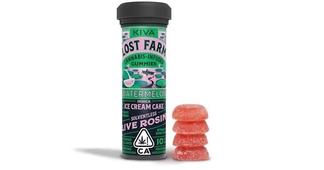 LOST FARM - WATERMELON ICE CREAM LIVE ROSIN GUMMIES