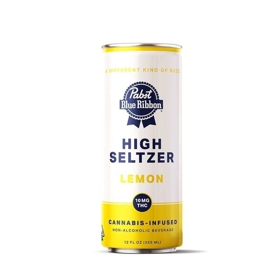 Pabst Labs — Seltzer High Lemon Single Can