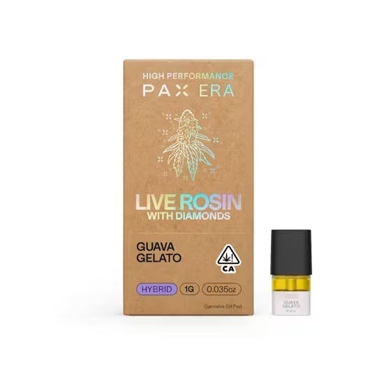 PAX | Guava Gelato | Live Rosin Diamond Pod | 1g