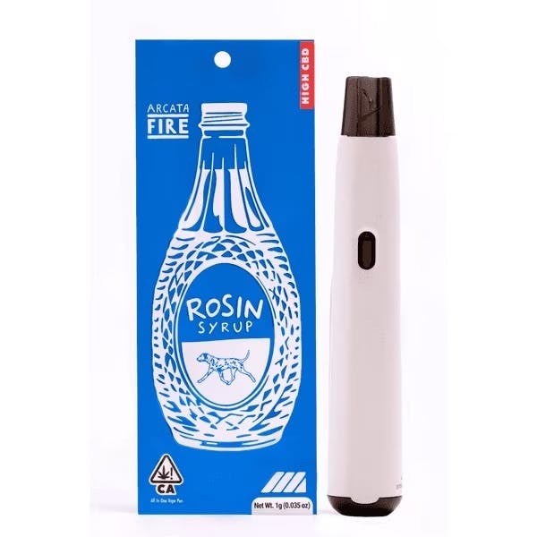 Arcata Fire — 2:1 CBD/THC Live Rosin All-In-One Vape 1g Hybrid - Puna Blue Dream